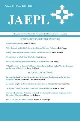 Read Jaepl: The Journal of the Assembly for Expanded Perspectives on Learning (Vol. 21, 2015-2016) - Joona Smitherman Trapp file in PDF