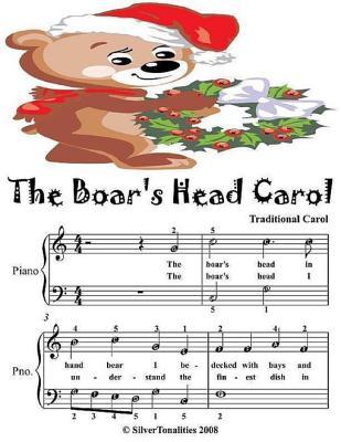 Read Boar's Head Carol - Easy Piano Sheet Music Junior Edition - Silver Tonalities file in ePub