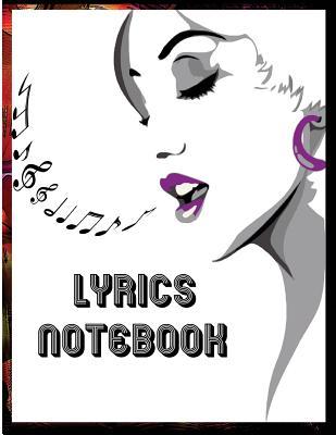 Read Online Lyrics Notebook: Music Lyric Journal: 8.5x11 Lyric Journal with 104 Pages-For Music Lover, Musician, Students, Songwriter - Line&rules Paper Journal for Writing -  | PDF