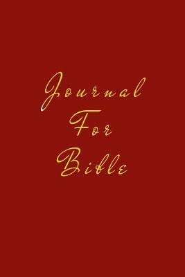Read Online Journal for Bible: 6 X 9, 108 Lined Pages (Diary, Notebook, Journal) -  file in ePub