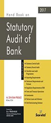 Full Download HAND BOOK ON STATUTORY AUDIT OF BANK (2017 edition) - Siva Ram Prasad file in PDF