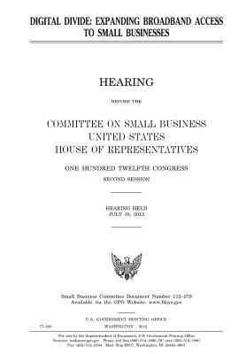 Download Digital Divide: Expanding Broadband Access to Small Businesses - U.S. Congress file in PDF