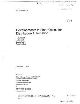 Read Developments in Fiber Optics for Distribution Automation - National Aeronautics and Space Administration file in PDF