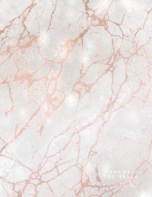 Full Download Dot Grid Notebook: Rose Gold Silver Marble Blank Bullet Dotted Journal Cute Planner Sketch Book Diary Designing Journaling, 110 Pages, Large (8.5 X 11 In) -  | PDF