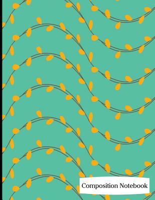 Read Online Composition Notebook: Leaf Vine Pattern on Green Background Composition Notebook - 8.5 X 11 - 200 Pages (100 Sheets) College Ruled Lined Paper. Glossy Cover. -  | PDF