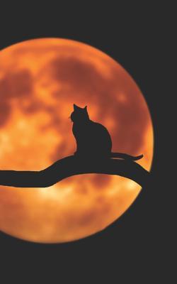 Full Download Notes: Lined Notebook 120 Pages, 60 Sheets (5 X 8 Inches) Ruled Writing Journal with the Silhouette of a Cat Against a Vibrant Full Red Moon Cover -  file in PDF