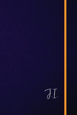 Download J.I.: Classic Monogram Lined Notebook Personalized With Two Initials - Matte Softcover Professional Style Paperback Journal Perfect Gift for Men and Women -  | ePub
