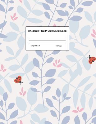 Read Online Handwriting Practice Sheets: Cute Blank Lined Paper Notebook for Writing Exercise and Cursive Worksheets - Perfect Workbook for Preschool, Kindergarten, 1st, 2nd, 3rd and 4th Grade Kids - Product Code A4 5160 - Carissa McMahon | PDF