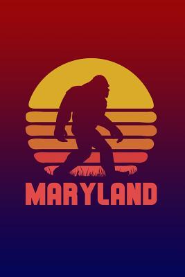 Read Online Maryland: Bigfoot themed journal with names of States in America. - nathan koorey file in PDF