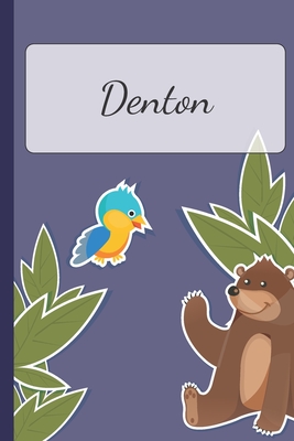 Read Denton: Personalized Notebooks - Sketchbook for Kids with Name Tag - Drawing for Beginners with 110 Dot Grid Pages - 6x9 / A5 size Name Notebook - Perfect as a Personal Gift - Planner and Journal for kids -  | PDF