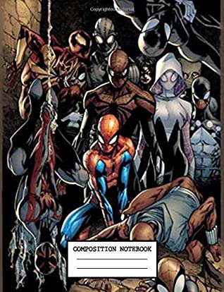Read Online Composition Notebook: Spider-man School Supplies Journal 7.44 x 9.69 in 110 pages for your Kids - Spider Cartoon file in ePub