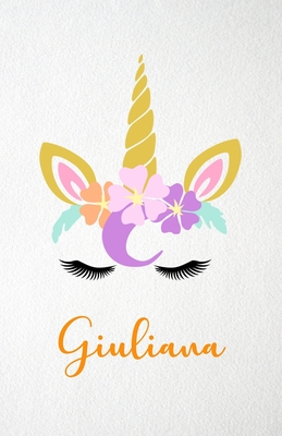 Download Giuliana A5 Lined Notebook 110 Pages: Funny Blank Journal For Lovely Magical Unicorn Face Dream Family First Name Middle Last Surname. Unique Student Teacher Scrapbook/ Composition Great For Home School Writing - Whisky Man Gift Personal Popular Design | ePub